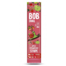 Натуральні цукерки Bob Snail яблучно-полуничні 14г